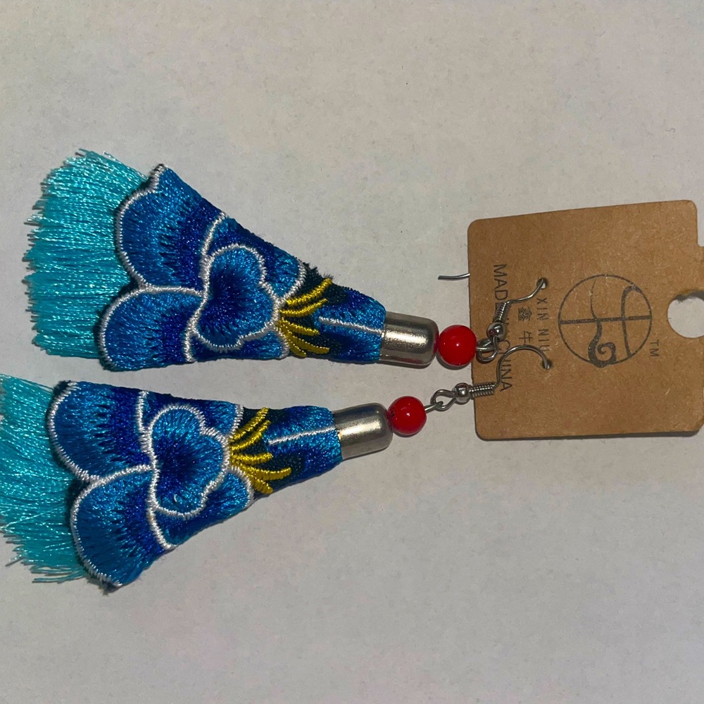 HANDMADE AUTHENTIC EARRINGS FROM NAYARIT, MEXICO